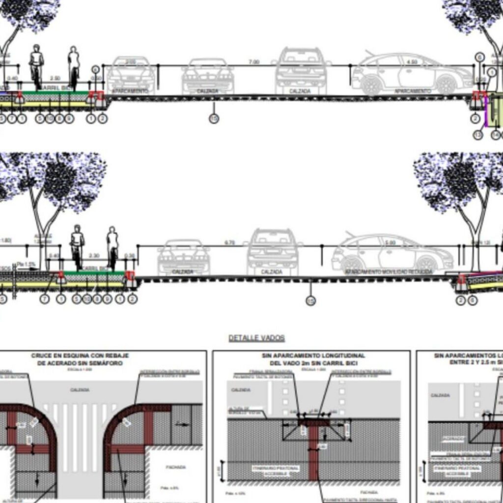 Obras en la calle Francisco de Ariño: las dudas del vecindario salen a la calle