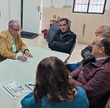 Reunión de trabajo con el Grupo Municipal del PSOE sobre el futuro de nuestros barrios